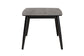 Flora Mid-Century Modern Black Finished Wood Dining Table FredCo