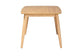 Flora Mid-Century Modern Natural Oak Finished Wood Dining Table FredCo