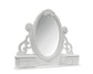 Flora White Finish Jewelry Mirrior FredCo