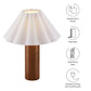 Flora Wood Table Lamp With Pleated Petal Shade by Modway EEI-7214 FredCo