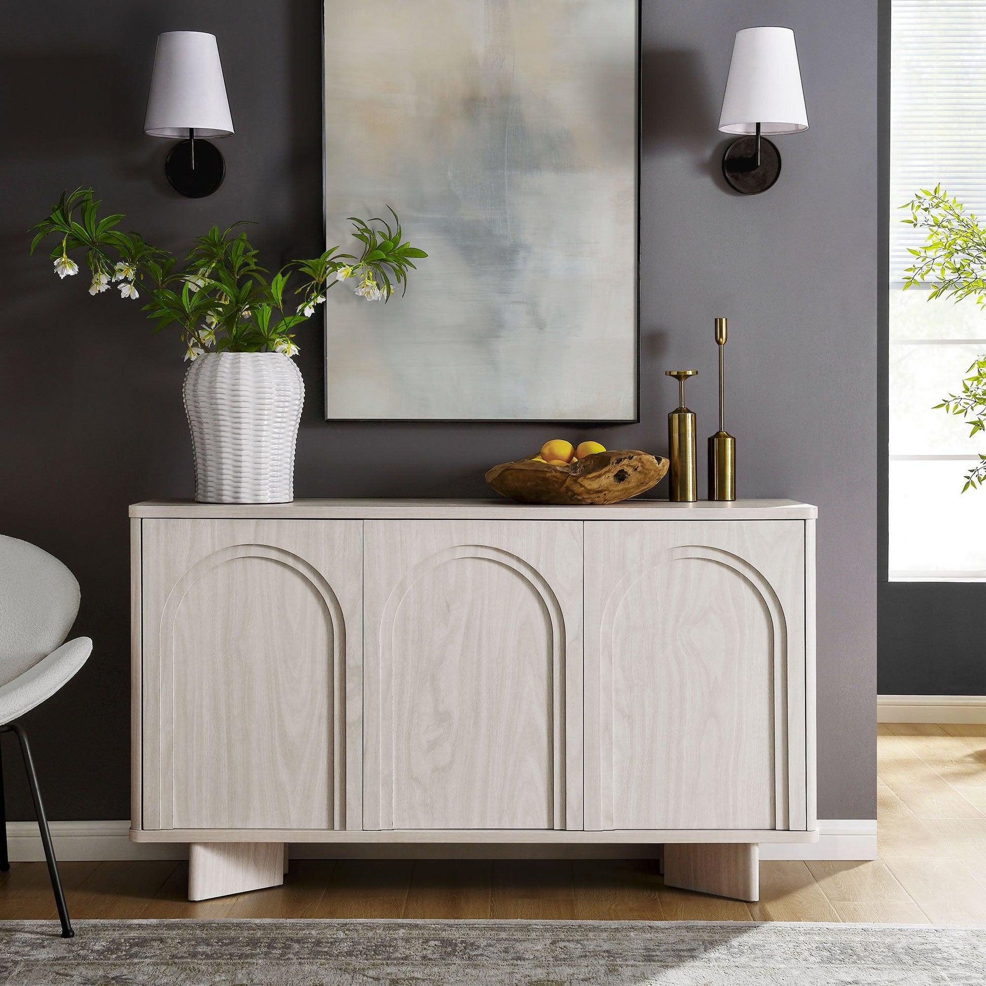 Flux Arched 3-Door Sideboard by Modway FredCo