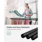 Foldable 2-Level Laundry Drying Rack Black FredCo