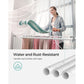 Foldable 2-Level Laundry Drying Rack White and Gray FredCo