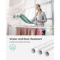 Foldable 2-Level Laundry Drying Rack White and Green FredCo