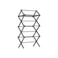 Foldable Clothes Drying Rack Black FredCo