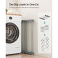 Foldable Clothes Drying Rack Gray FredCo