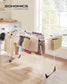 Foldable Clothes Drying Rack White FredCo