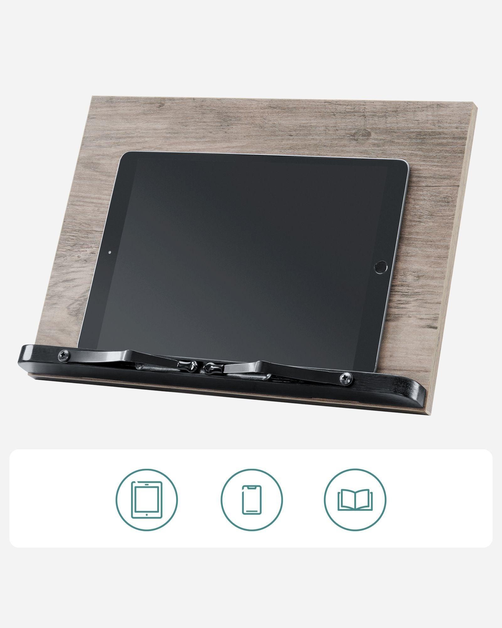 Foldable Cookbook Stand with Clips FredCo