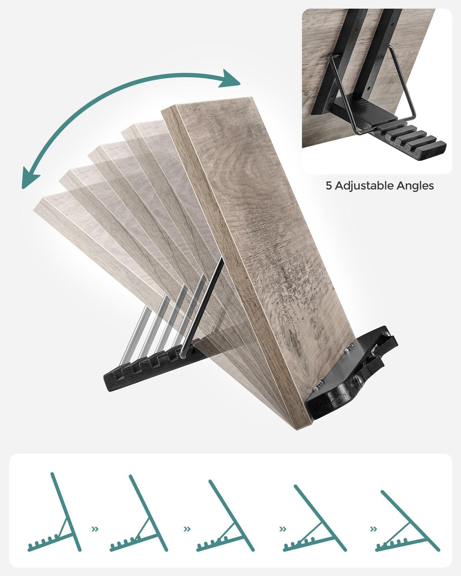Foldable Cookbook Stand with Clips FredCo