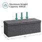 Folding Storage Ottoman Bench FredCo