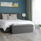 Folding Storage Ottoman Bench FredCo