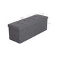 Folding Storage Ottoman Bench FredCo