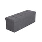 Folding Storage Ottoman Bench FredCo