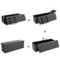 Folding Storage Ottoman Bench FredCo