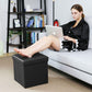 Folding Storage Ottoman Cube FredCo