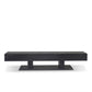Follian Black Finish TV Stand FredCo