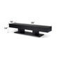 Follian Black Finish TV Stand FredCo
