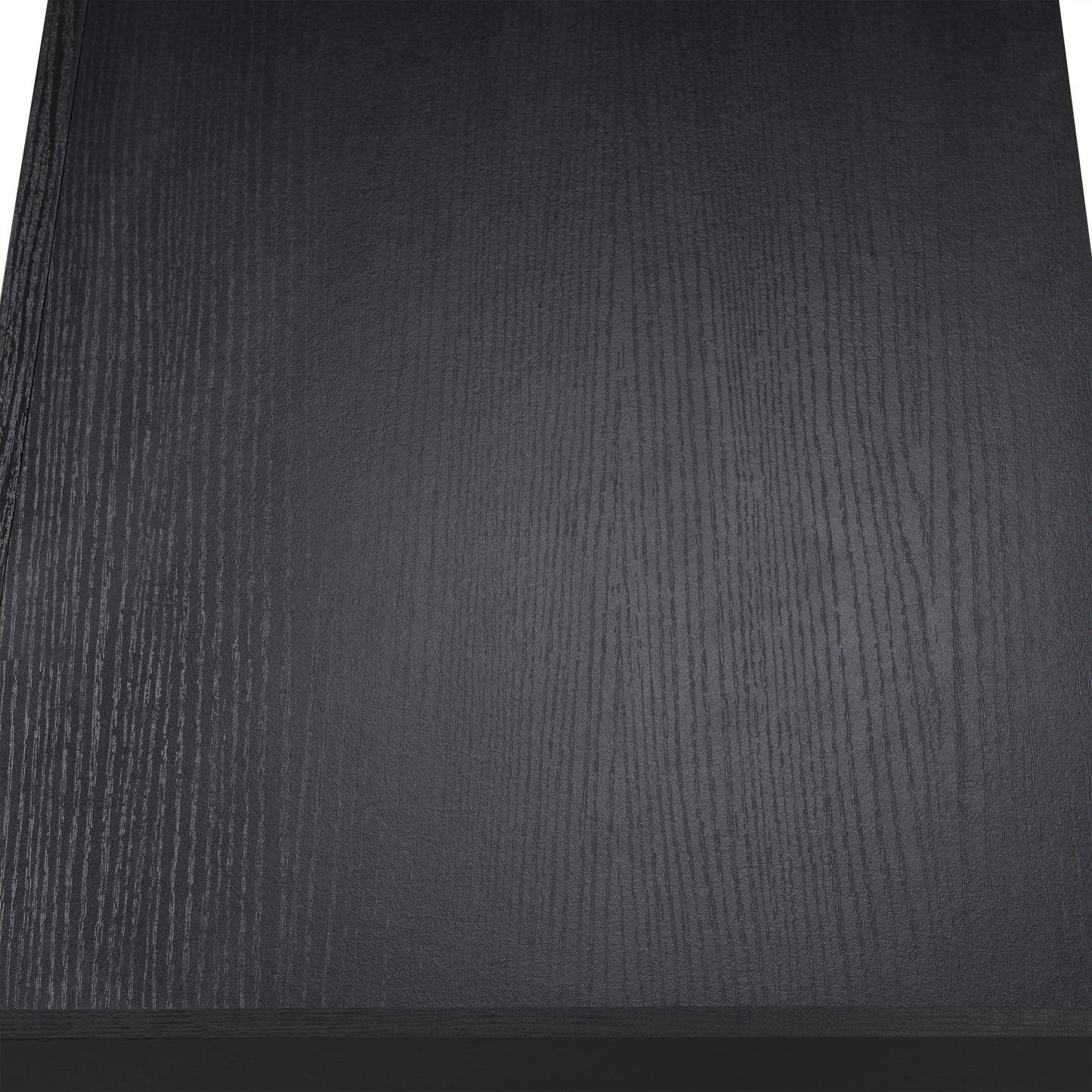 Follian Black Finish TV Stand FredCo