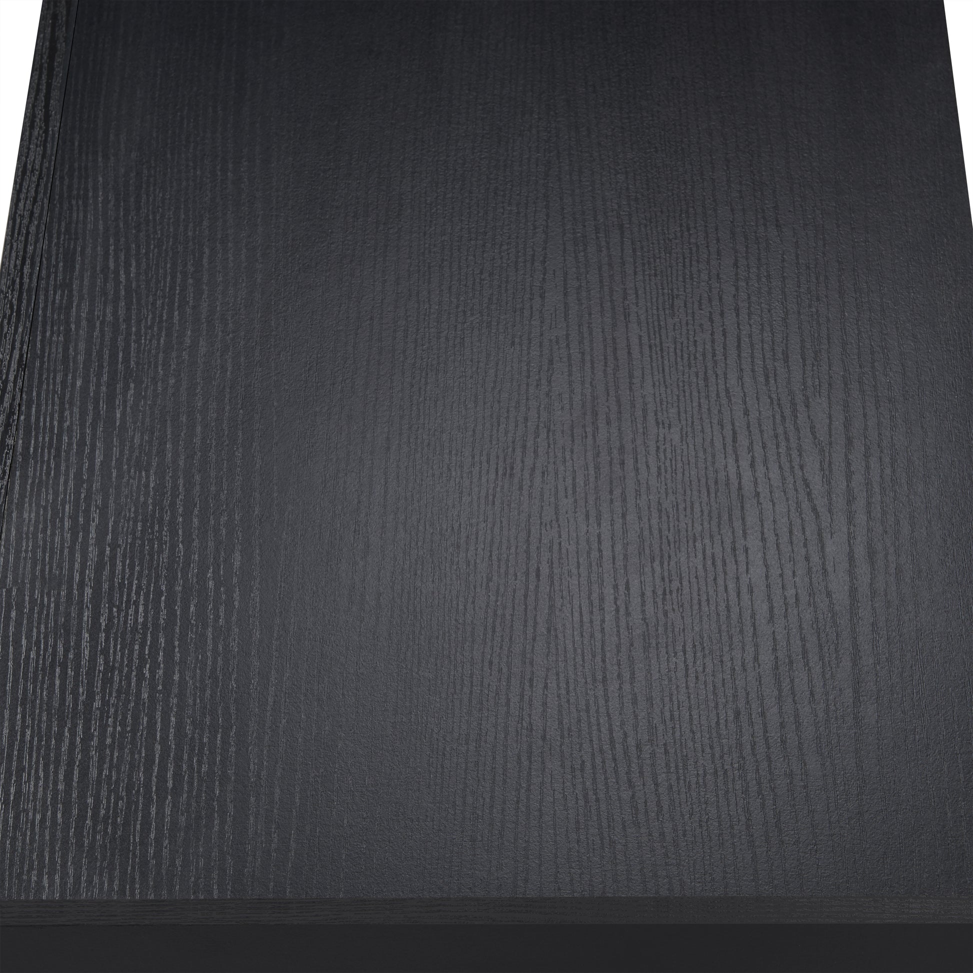Follian Black Finish TV Stand FredCo