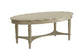 Fordon French Antique White Finish Coffee Table FredCo