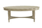 Fordon French Antique White Finish Coffee Table FredCo