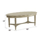 Fordon French Antique White Finish Coffee Table FredCo