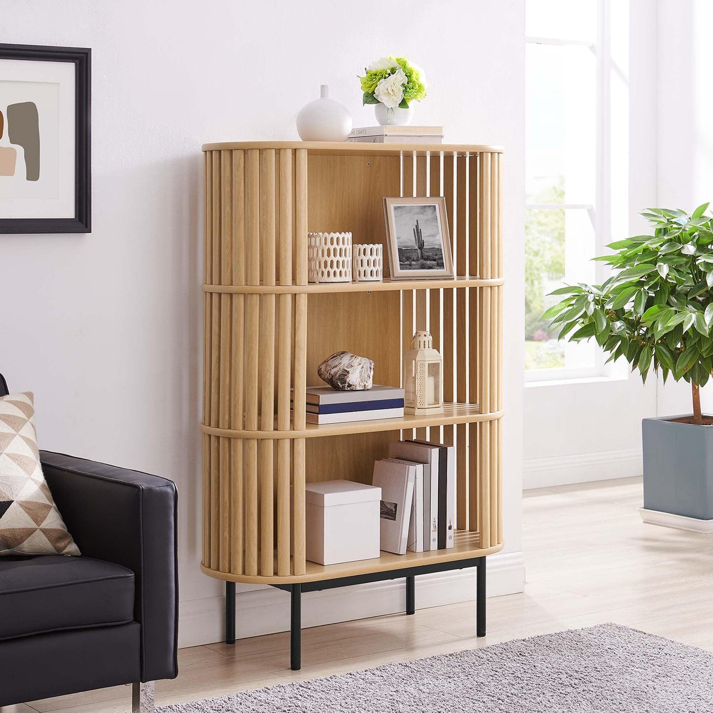 Fortitude Three Tier Display Cabinet by Modway FredCo