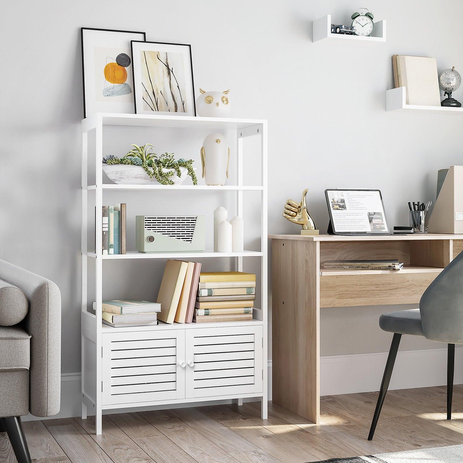 Free-Standing Tall Bathroom Cabinet FredCo