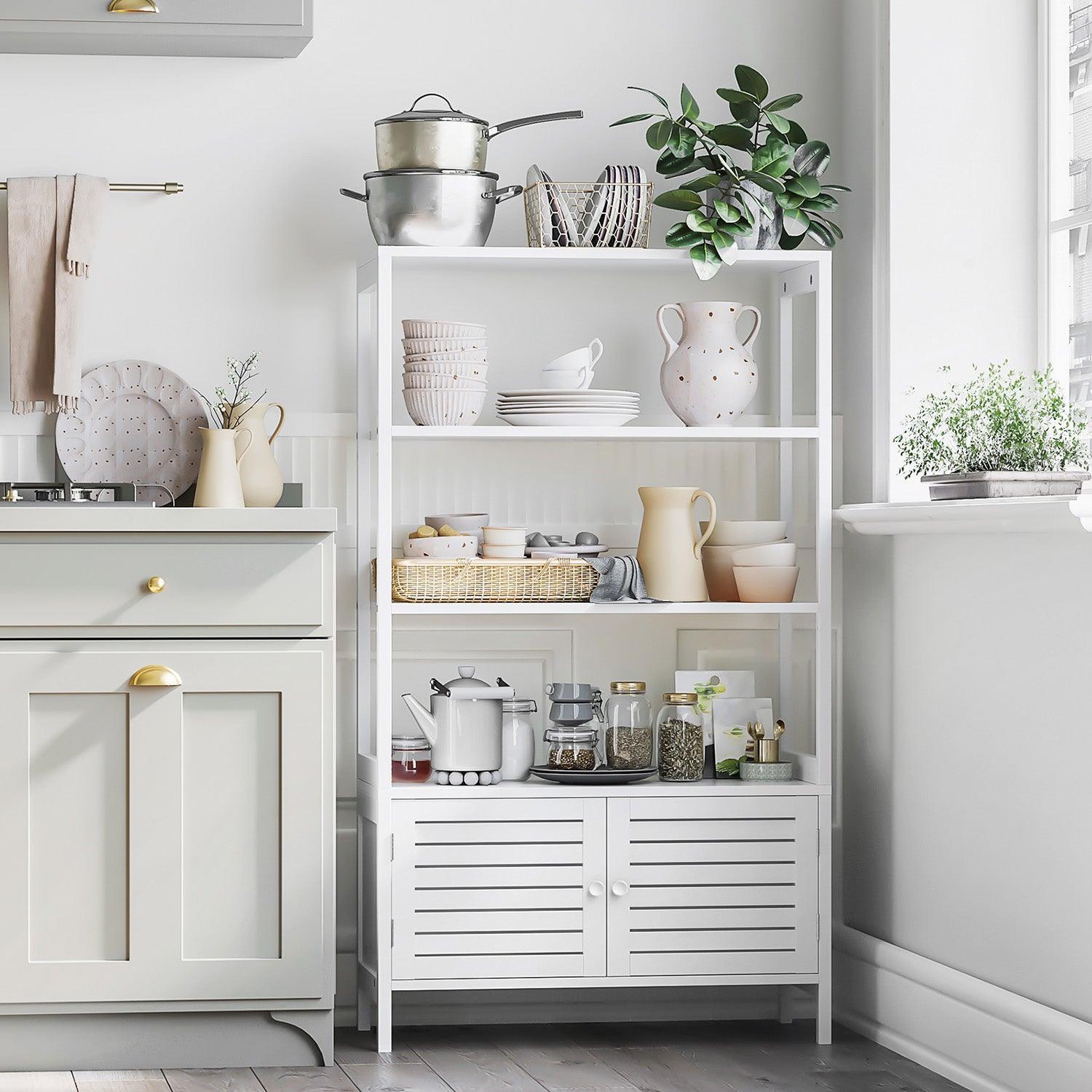 Free-Standing Tall Bathroom Cabinet FredCo