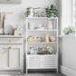 Free-Standing Tall Bathroom Cabinet FredCo