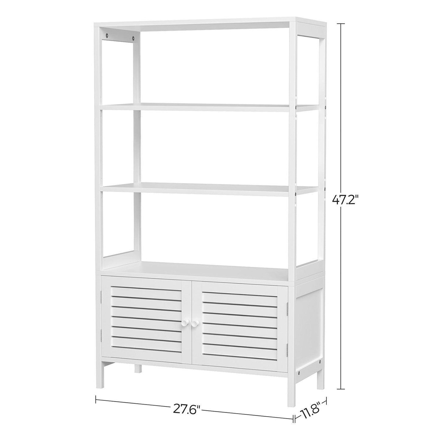 Free-Standing Tall Bathroom Cabinet FredCo