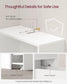 Freestanding Cabinet with Storage Drawers and Adjustable Shelf FredCo