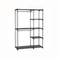 Freestanding Closet Organizer Black FredCo