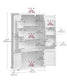 Freestanding Kitchen Pantry Cabinet FredCo