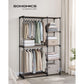 Freestanding Portable Closet Taupe FredCo