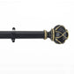 Friedrich Adjustable Expandable Iron and Resin Vintage Curtain Rod FredCo