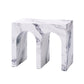 Fritzy Engineered Stone End Table FredCo