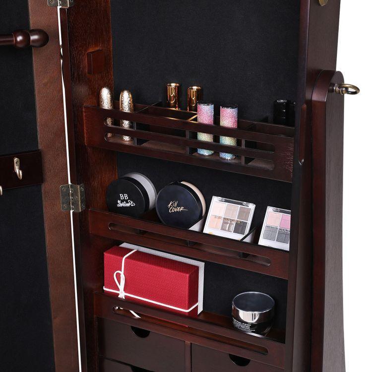 Full Mirror Jewelry Armoire FredCo