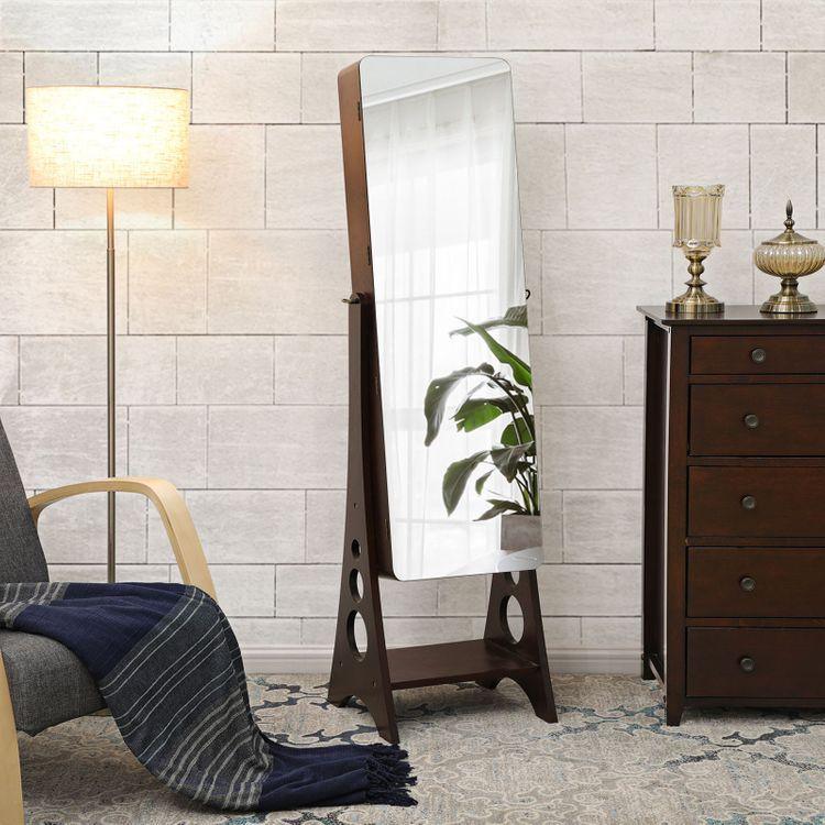 Full Mirror Jewelry Armoire FredCo