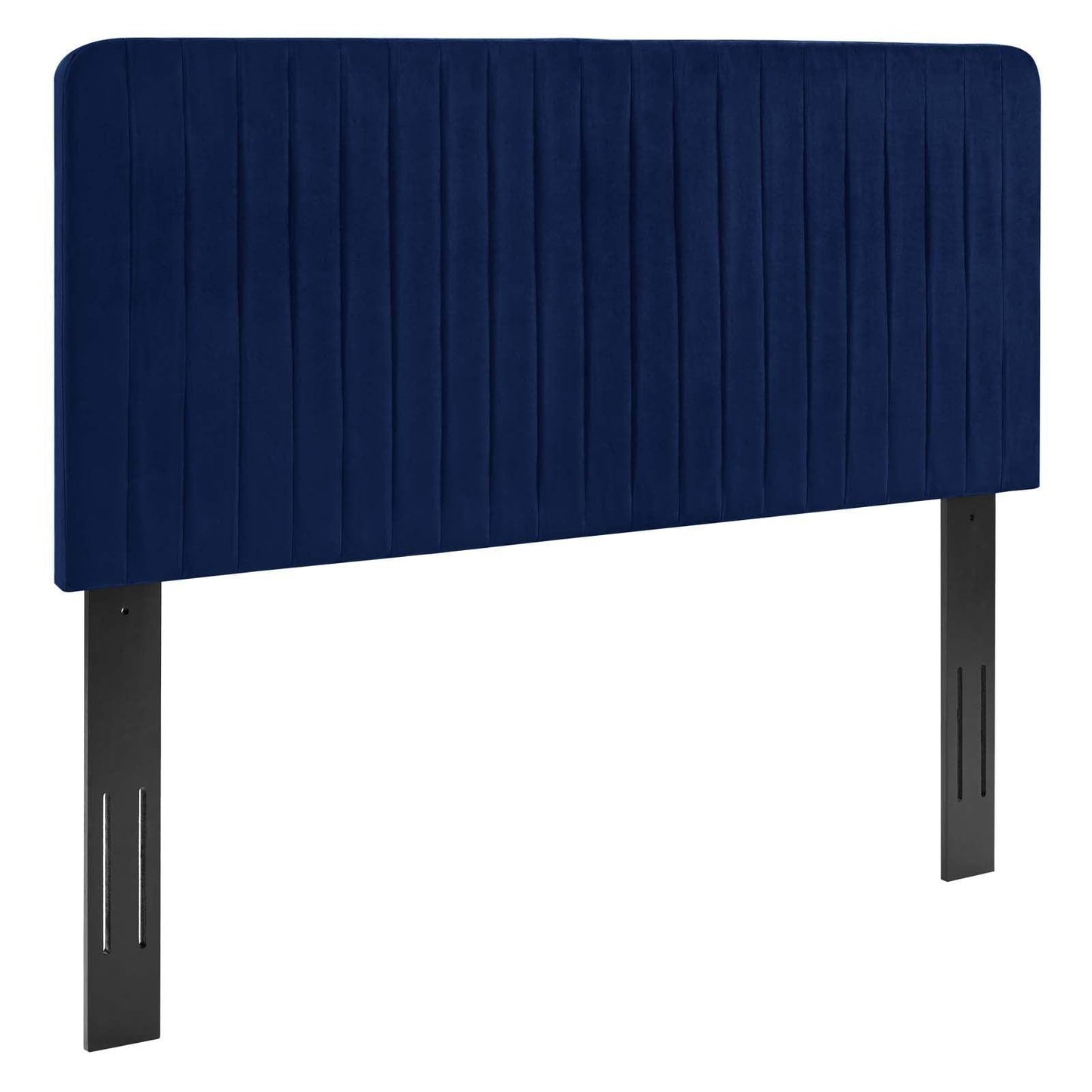 Full/Queen Modway Milenna Channel Tufted Performance Velvet Headboard FredCo
