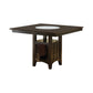 Gabriel 9-piece Square Dining Set Cappuccino 100438-S9 Coaster FredCo