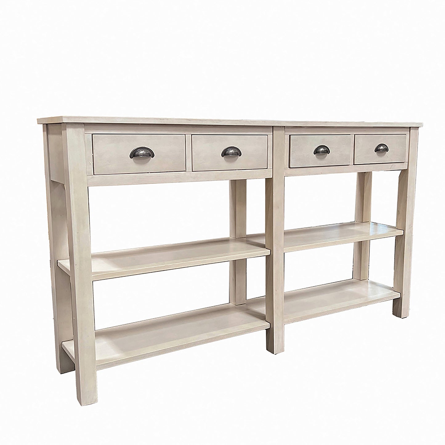 Galileo Cream Finish Console Table 2 FredCo