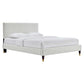 Garcelle Performance Velvet Queen Platform Bed, MOD-6290 FredCo