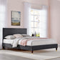 Garcelle Performance Velvet Queen Platform Bed, MOD-6290 FredCo