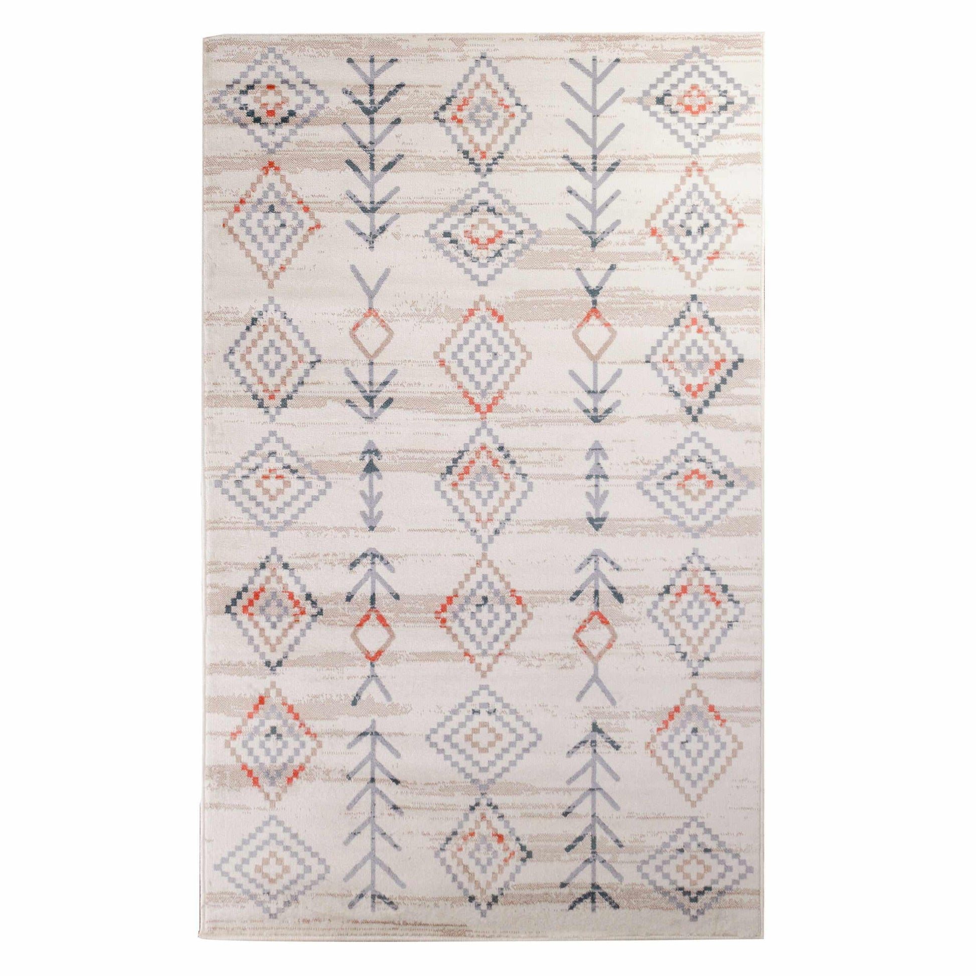 Gared Traditional Southwestern Rustic Tribal Rug FredCo