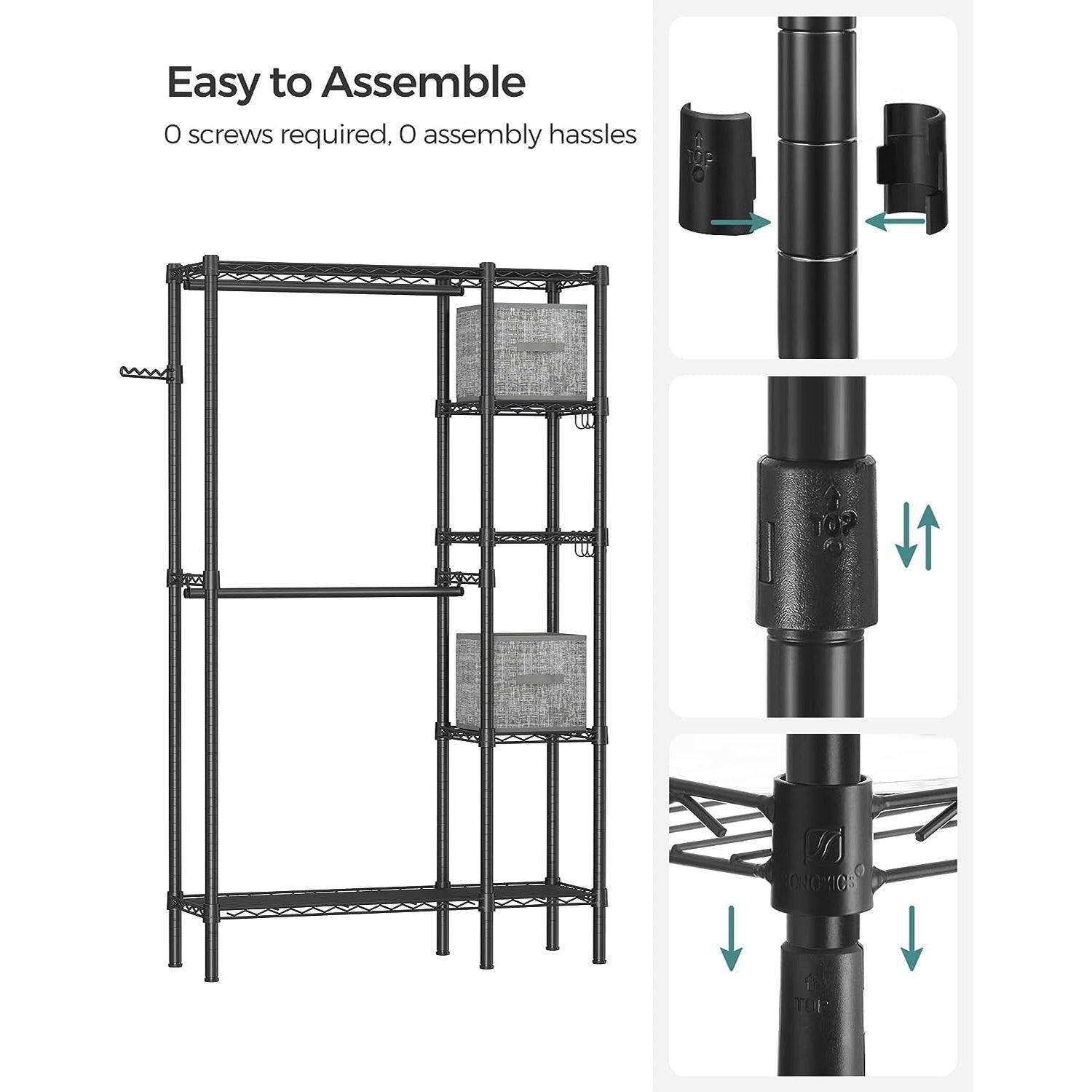Garment Rack Heavy Duty Clothes Rack FredCo
