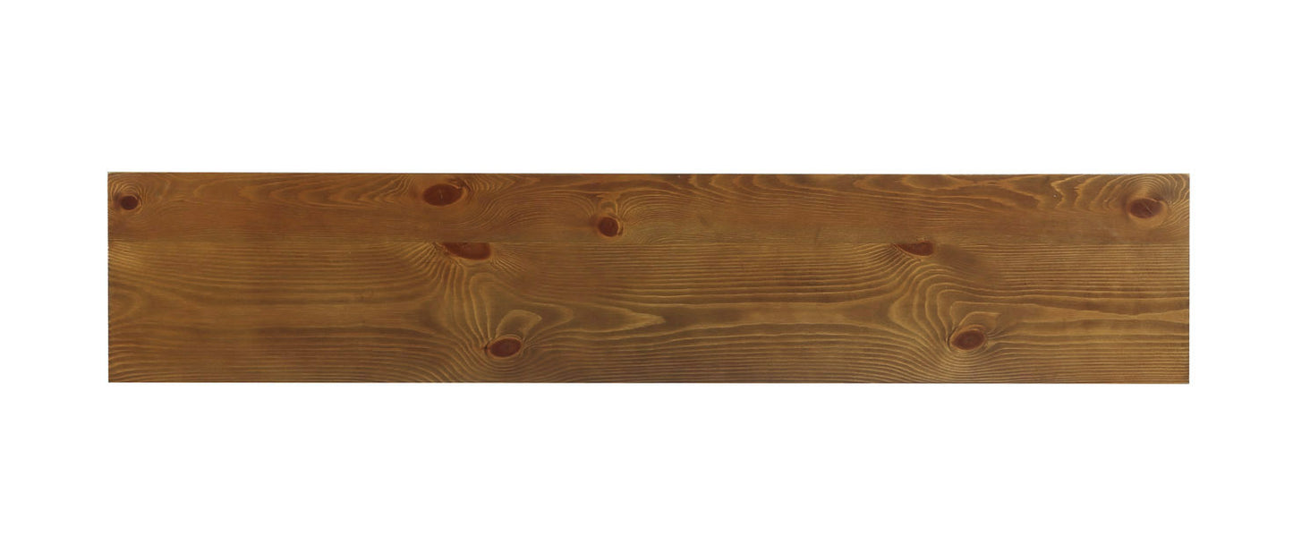 Garrison Oak Finish Console Table FredCo