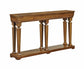 Garrison Oak Finish Console Table FredCo