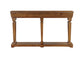 Garrison Oak Finish Console Table FredCo