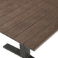 Gavelston 91" Outdoor Patio Aluminum Dining Table by Modway FredCo